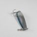 Luhr Jensen Krocodile 1600, нікель/синій, 10 г, блесна коливалка (колебалка) #1600