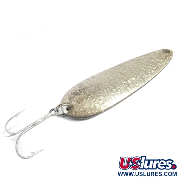 Eppinger Dardevle, Сrystal (срібляста луска або побите скло) - раритет, 28 г, блесна коливалка (колебалка) #1605