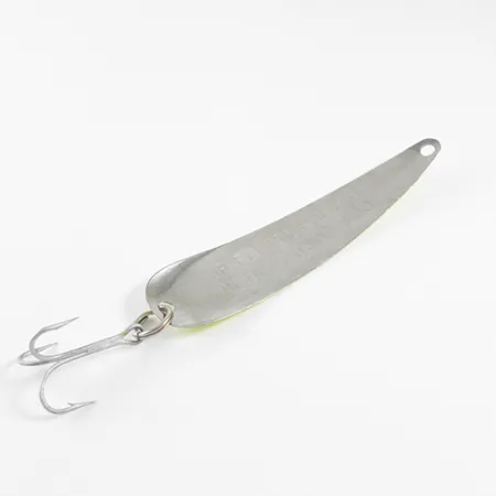 Eppinger JR Flutter Devle 3100, неоновий жовтий/червоний/нікель, 5 г, блесна коливалка (колебалка) #1610