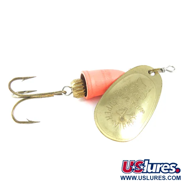  Blue Fox Super Vibrax 4, латунь/помаранчевий, 10,5 г, блешня оберталка (вертушка) #1617