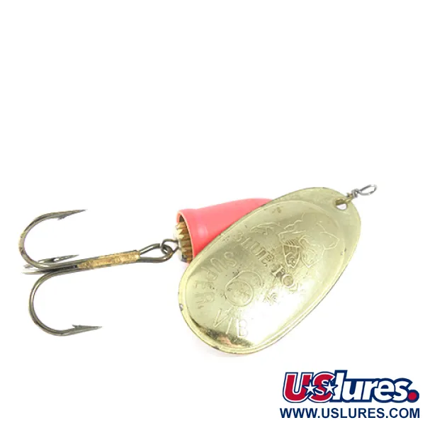  Blue Fox Super Vibrax 6, латунь/помаранчевий, 18 г, блешня оберталка (вертушка) #1618