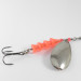Luhr Jensen TEE Spoon, нікель/рожевий, 10 г, блешня оберталка (вертушка) #1623