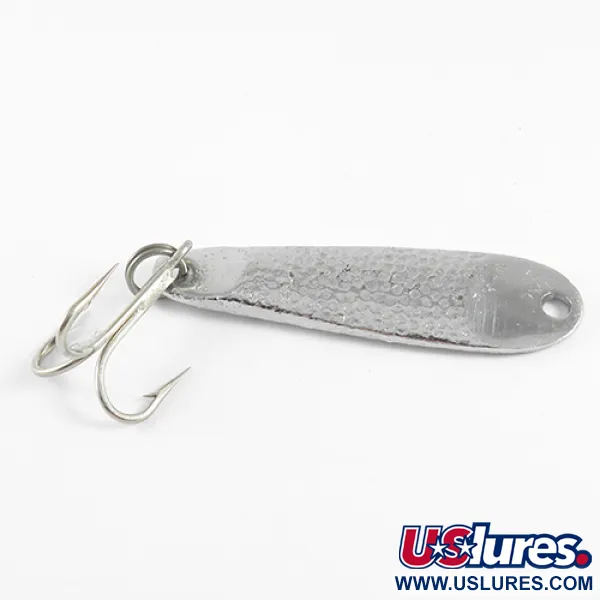  Bass Pro Shops Strata Spoon, Карбований нікель, 21 г, блесна коливалка (колебалка) #1626