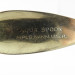 Nebco Aqua Spoon, червоний/чорний/золото, 9 г, блесна коливалка (колебалка) #1629