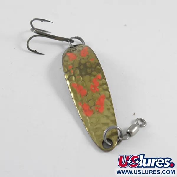 Luhr Jensen Krocodile DIE #3, латунь, 9 г, блесна коливалка (колебалка) #1631