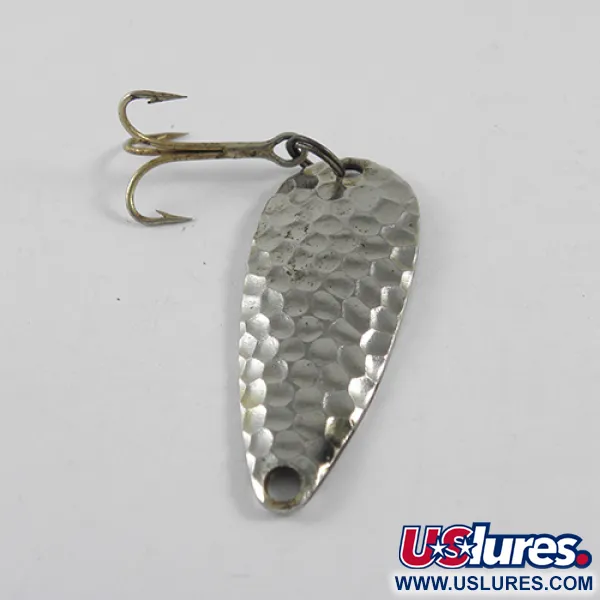  Atlantic Lures Sparkling Gem-Spoon, карбований нікель, 5,5 г, блесна коливалка (колебалка) #1632