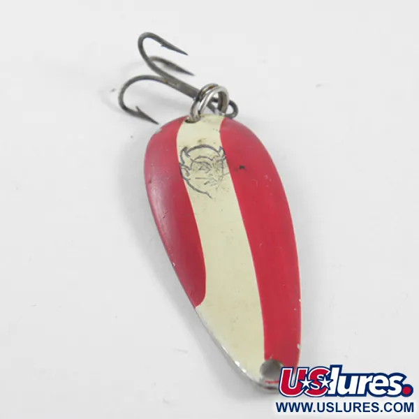 Eppinger Dardevle Spinnie, червоний/білий/нікель, 9 г, блесна коливалка (колебалка) #1633