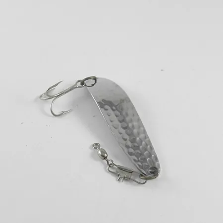 Luhr Jensen Krocodile DIE #3, карбований нікель, 9 г, блесна коливалка (колебалка) #1634