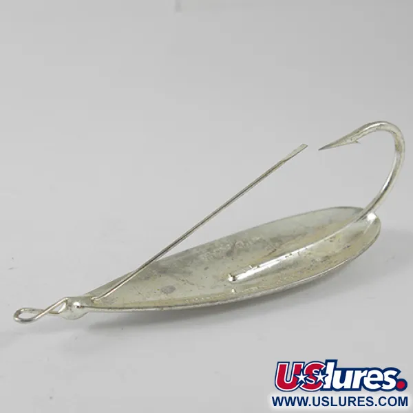  Незачіпляйка Johnson Silver Minnow, срібло (покриття справжнім сріблом), 12 г, блесна коливалка (колебалка) #1657