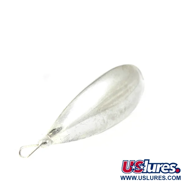  Незачіпляйка Johnson Silver Minnow, срібло (покриття справжнім сріблом), 12 г, блесна коливалка (колебалка) #1657