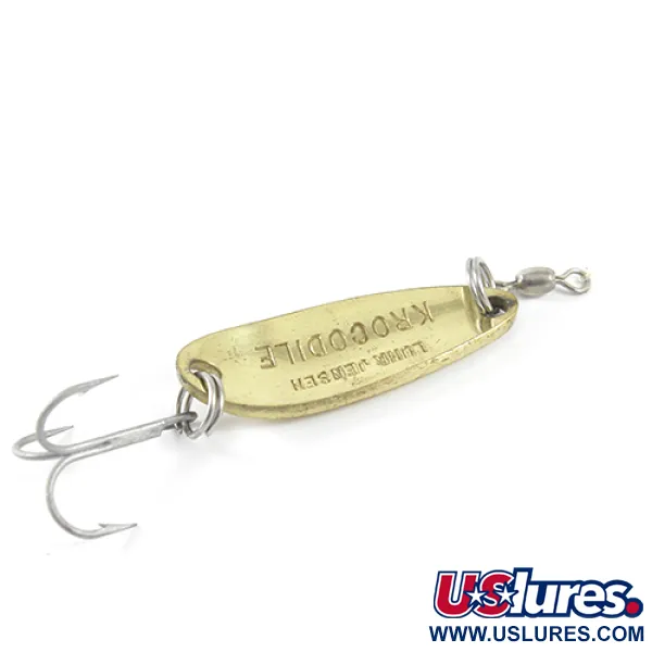 Luhr Jensen Krocodile, золото, 9 г, блесна коливалка (колебалка) #1661