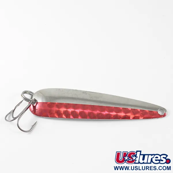 Eppinger Dardevle Flutter-Chuck, нікель/червоний, 8 г, блесна коливалка (колебалка) #1665