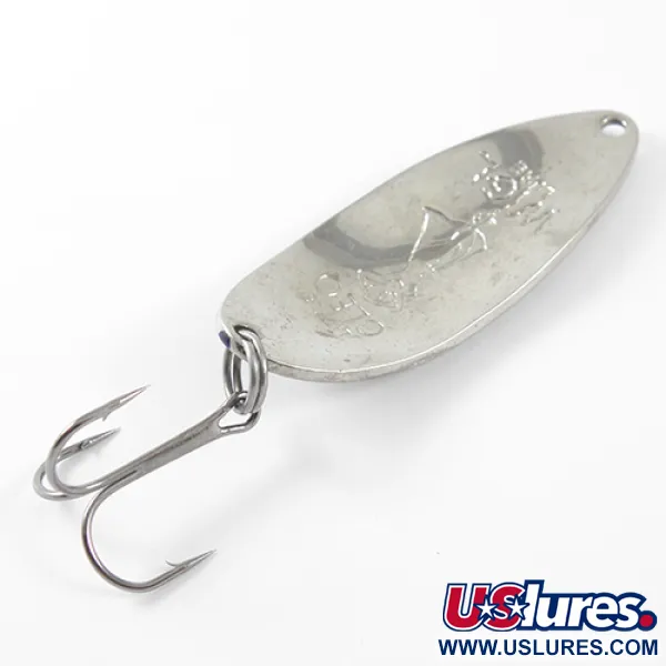 Seneca Little Cleo (Hula Girl), нікель/синій, 14 г, блесна коливалка (колебалка) #1666