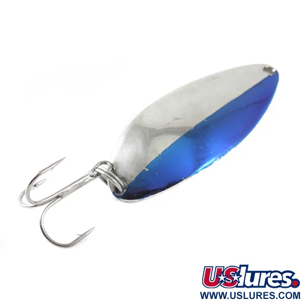 Seneca Little Cleo (Hula Girl), нікель/синій, 14 г, блесна коливалка (колебалка) #1666