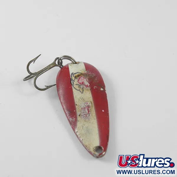 Eppinger Dardevle Spinnie, червоний/білий/нікель, 9 г, блесна коливалка (колебалка) #1679