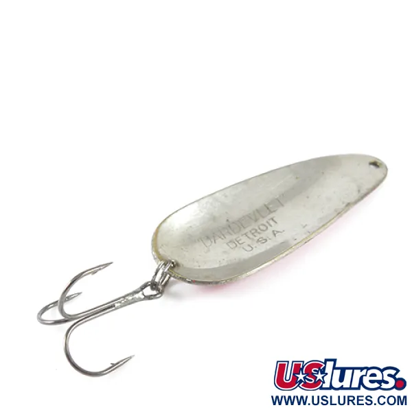 Eppinger Dardevle Dardevlet, червоний/білий/нікель, 21 г, блесна коливалка (колебалка) #1681