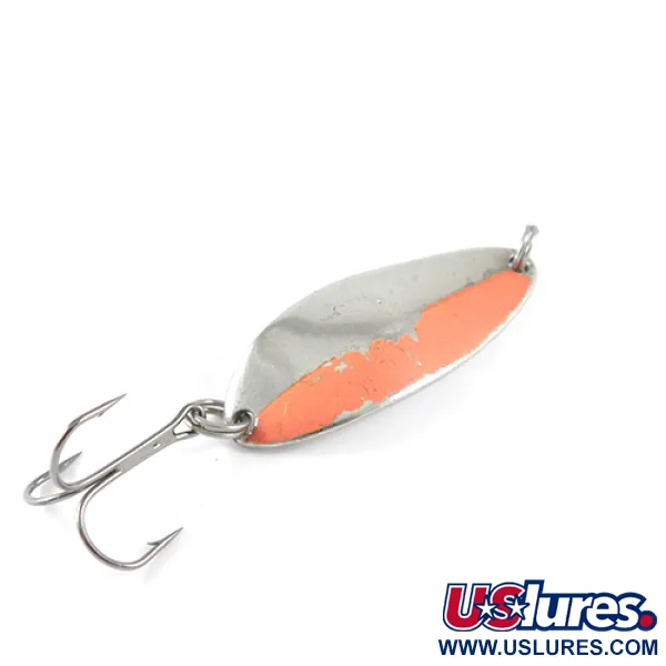 Seneca Little Cleo (Hula Girl), нікель/помаранчевий, 10 г, блесна коливалка (колебалка) #1683