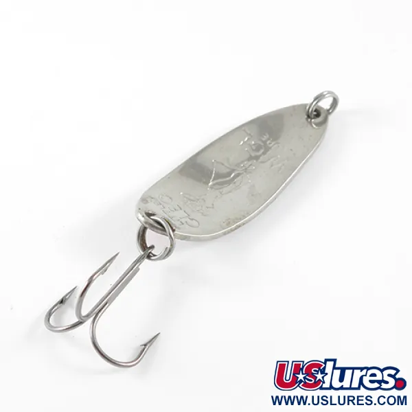 Seneca Little Cleo (Hula Girl), нікель/помаранчевий, 10 г, блесна коливалка (колебалка) #1683