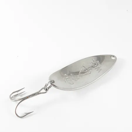 Seneca Little Cleo (Hula Girl, світиться в темряві), білий/помаранчевий/нікель Glow (світиться в темряві), 14 г, блесна коливалка (колебалка) #1696