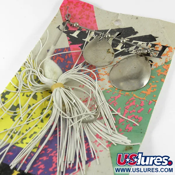  Спінербейт Jackson Stealth, Латунб/білий, 21 г, до рибалки #1710