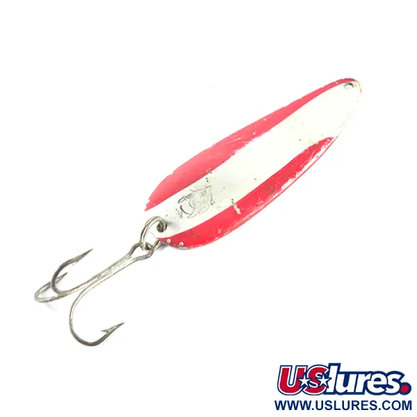 Eppinger Dardevle, червоний/білий/нікель, 28 г, блесна коливалка (колебалка) #1713