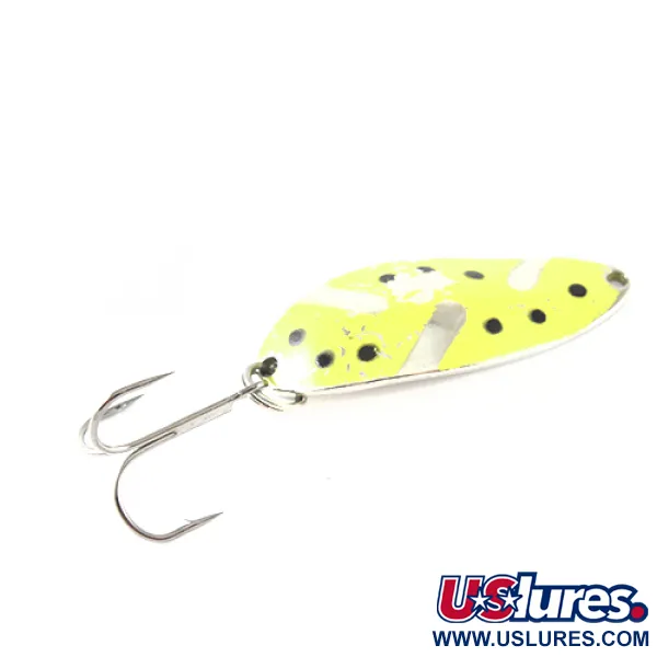 Seneca Little Cleo (Hula Girl), нікель/жовтий/чорний, 10 г, блесна коливалка (колебалка) #1714
