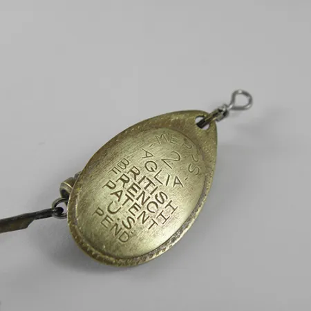 Mepps Aglia 2, латунь, 4,5 г, блешня оберталка (вертушка) #1718