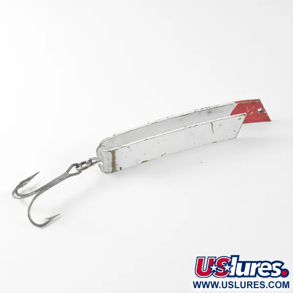 South Bend Super Duper 511, білий/червоний, 14 г, блесна коливалка (колебалка) #1720