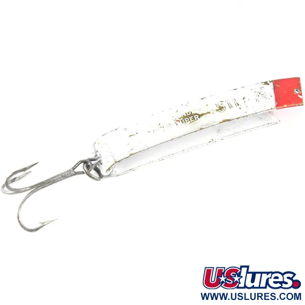 South Bend Super Duper 511, білий/червоний, 14 г, блесна коливалка (колебалка) #1720