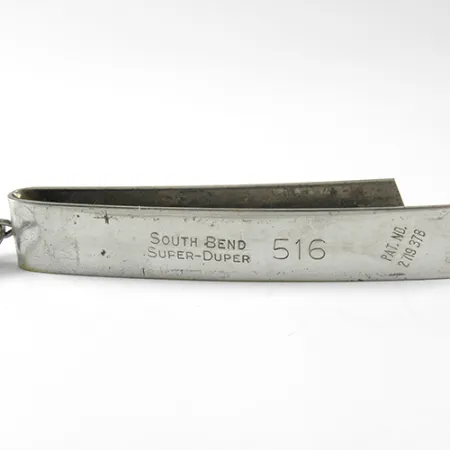 South Bend Super-Duper 516, нікель, 18 г, блесна коливалка (колебалка) #1721