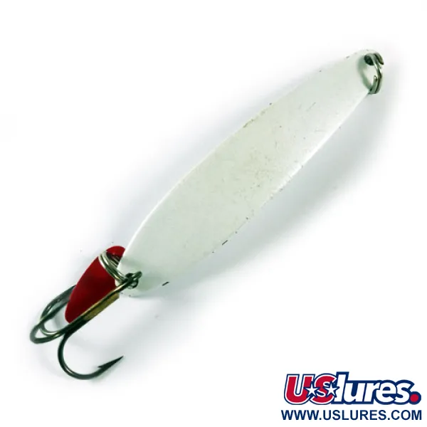  Bay de Noc Swedish Pimple, перламутровий білий, 21 г, блесна коливалка (колебалка) #1728