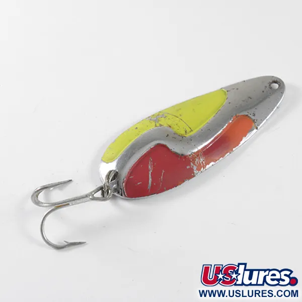 Kushner Kush Spoon, червоний/жовтий/нікель, 9 г, блесна коливалка (колебалка) #1743