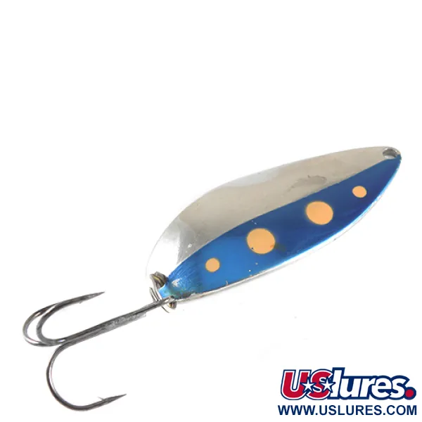 Seneca Little Cleo (Hula Girl), синій/червоний/нікель, 21 г, блесна коливалка (колебалка) #1745