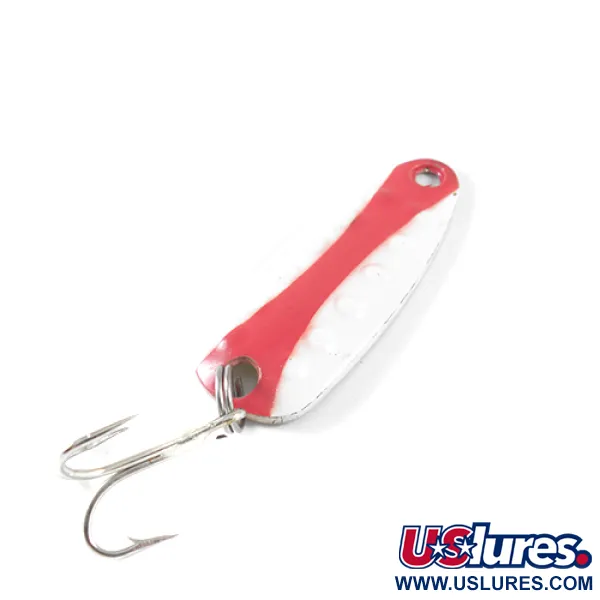  Len Thompson #11, червоний/білий/латунь, 14 г, блесна коливалка (колебалка) #1747