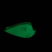 Acme K.O. Wobbler (світиться в темряві), білий/зелений glow (світиться в темряві), 21 г, блесна коливалка (колебалка) #1760