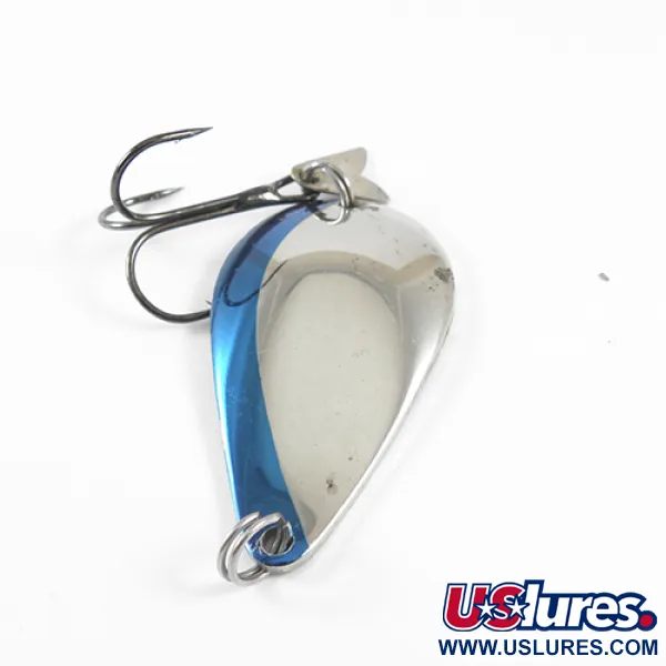 Acme K.O. Wobbler, нікель/синій, 21 г, блесна коливалка (колебалка) #1762