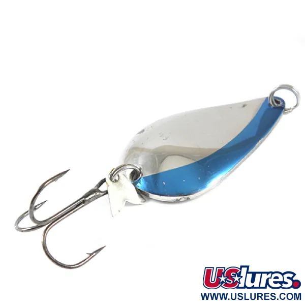 Acme K.O. Wobbler, нікель/синій, 21 г, блесна коливалка (колебалка) #1762