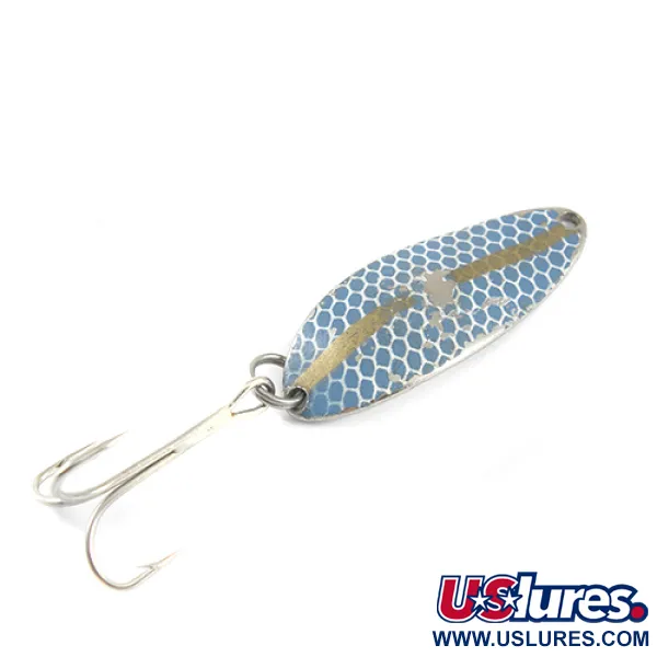 Seneca Little Cleo (Hula Girl), синій/нікель, 10 г, блесна коливалка (колебалка) #1770