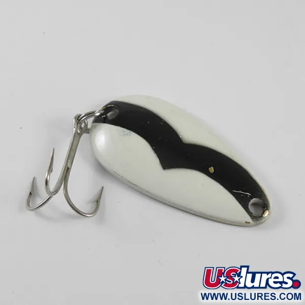  Balo 3, чорний/білий/латунь, 14 г, блесна коливалка (колебалка) #1771