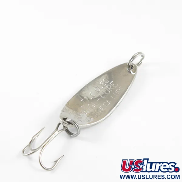 Seneca Little Cleo, нікель/синій, 7 г, блесна коливалка (колебалка) #1774