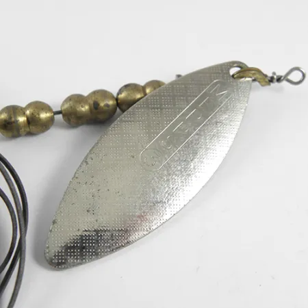 Mepps Aglia Long 3 Combo Killer, срібло/латунь, 19 г, блешня оберталка (вертушка) #1788