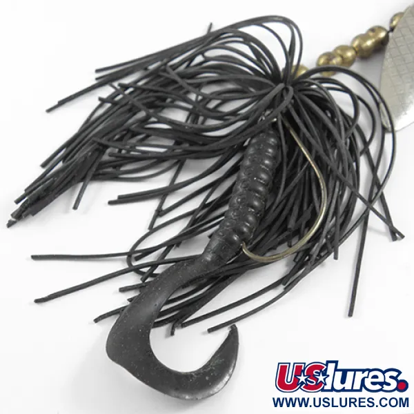  Mepps Aglia Long 3 Combo Killer, срібло/латунь, 19 г, блешня оберталка (вертушка) #1788