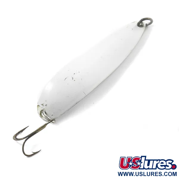 Luhr Jensen Krocodile DIE #5, білий, 28 г, блесна коливалка (колебалка) #1793