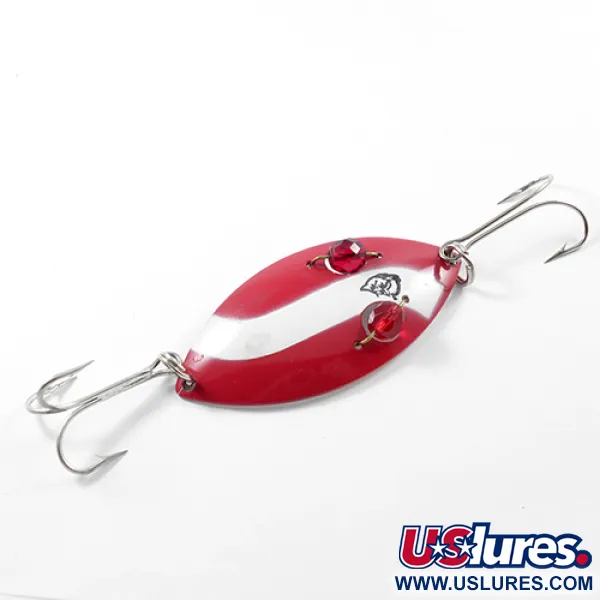 Eppinger Red Eye Wiggler, червоний/білий/нікель, 25 г, блесна коливалка (колебалка) #1799