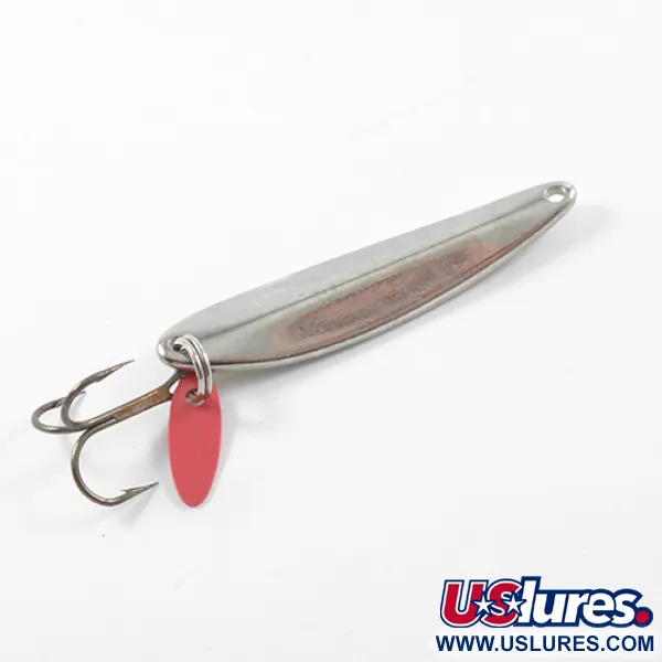 Bay de Noc Swedish Pimple, нікель/жовтий, 14 г, блесна коливалка (колебалка) #1801