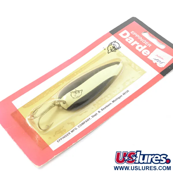 Eppinger Dardevle Dardevlet, чорний/білий/нікель, 21 г, блесна коливалка (колебалка) #1805