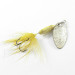 Yakima Bait Worden’s Original Rooster Tail 1, нікель/жовтий, 2,6 г, блешня оберталка (вертушка) #1813