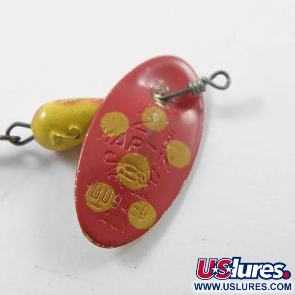  Panther Martin 2​, червоний/жовтий/латунь, 2,5 г, блешня оберталка (вертушка) #1815