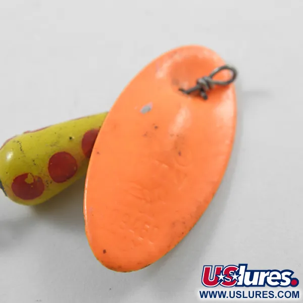  Panther Martin 6, жовтий/помаранчевий/латунь, 6 г, блешня оберталка (вертушка) #1817