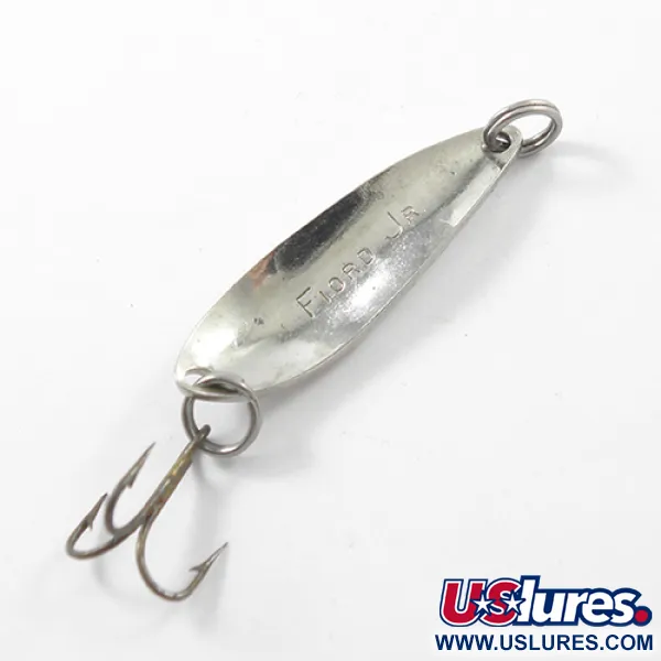 Acme Fiord Spoon Jr, нікель/білий, 3,4 г, блесна коливалка (колебалка) #1820